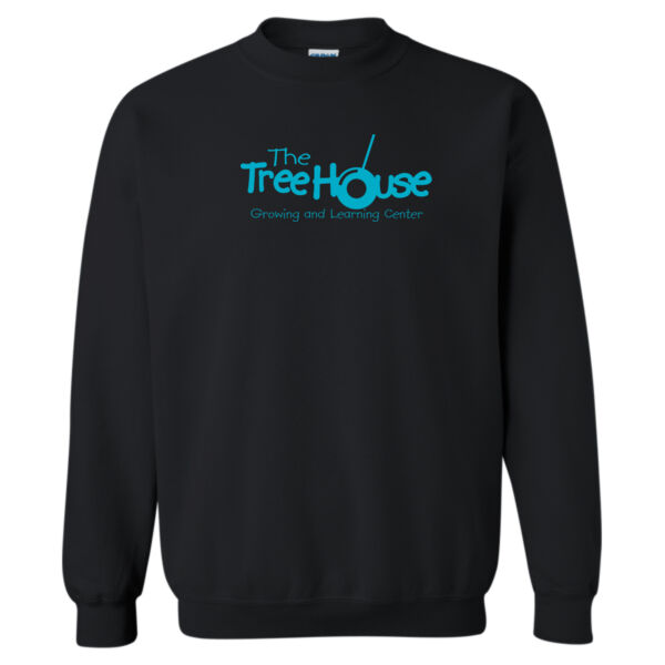 Treehouse Crewneck Sweatshirt_Teal Logo Thumbnail