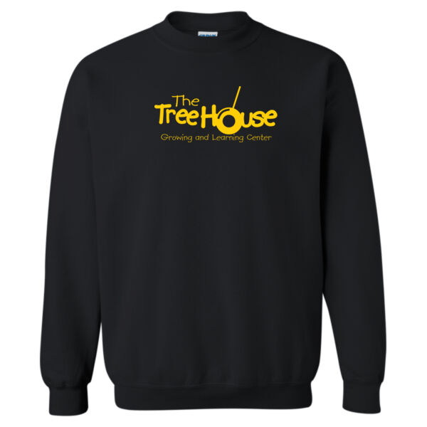 Treehouse Crewneck Sweatshirt_Yellow Logo Thumbnail